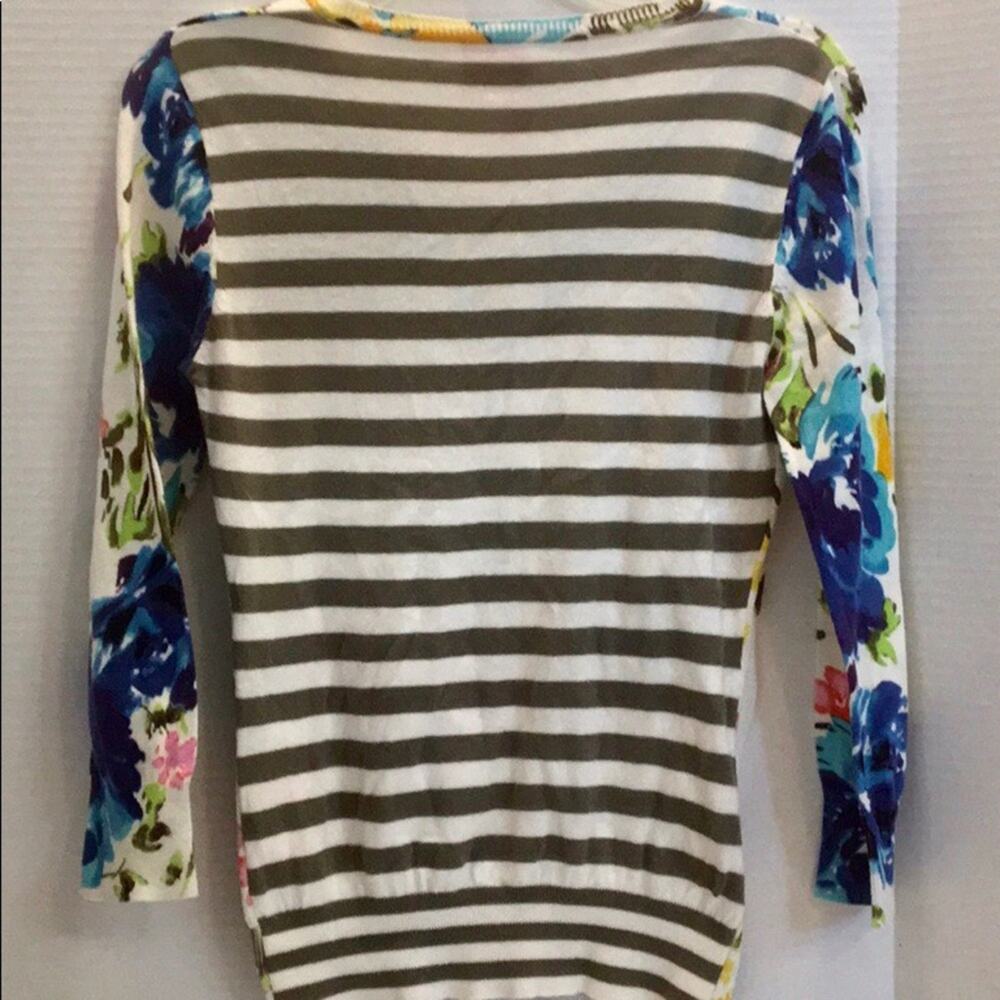 CHARLOTTE TARANTOLA ANTHRO Floral Cardigan Small - Picture 6 of 8